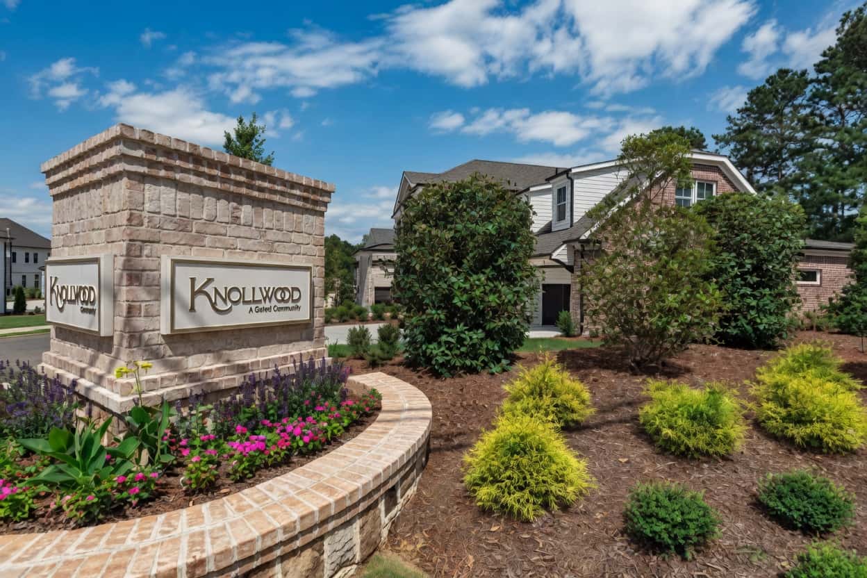 New-construction luxury home in the gated Knollwood enclave in Johns Creek, GA