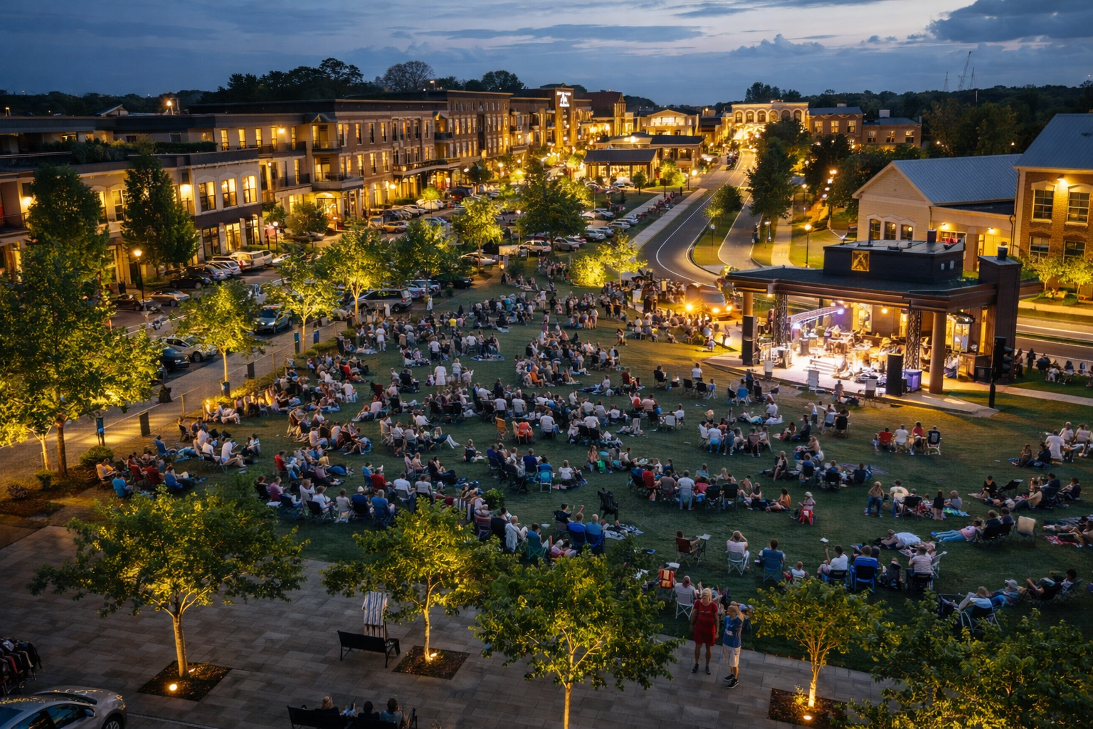 Crabapple Downtown Milton GA — village luxury real estate