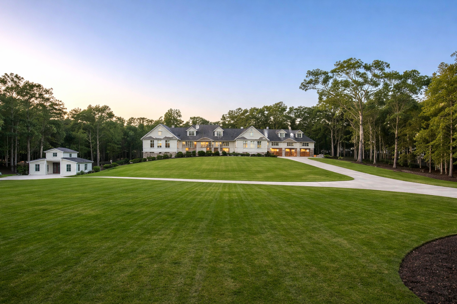 Milton GA luxury estate homes — acreage, equestrian, private living